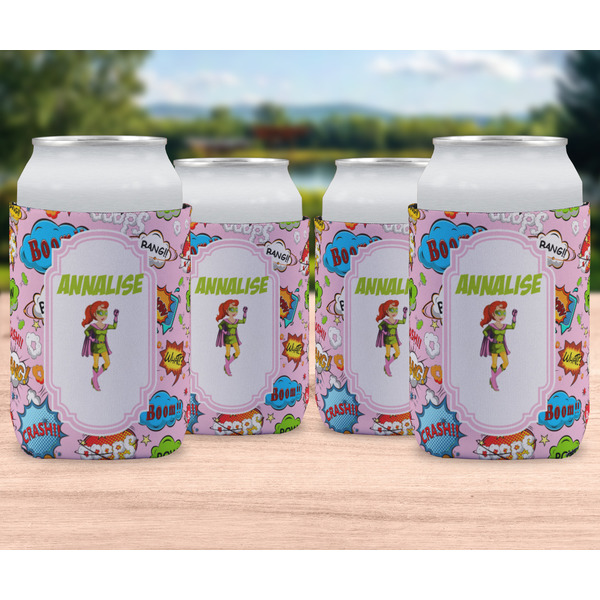 Woman Superhero Can Sleeve - LIFESTYLE