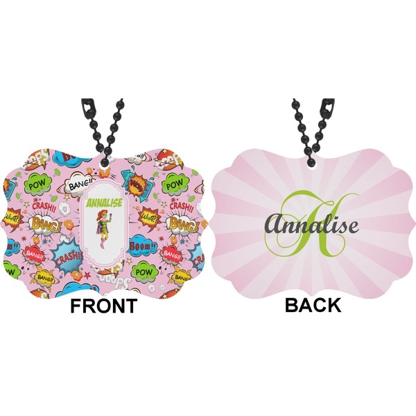 Woman Superhero Car Ornament (Approval)