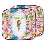 Woman Superhero Car Sun Shade - Two Piece (Personalized)