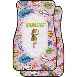 Woman Superhero Car Floor Mats (Personalized)