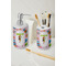 Woman Superhero Ceramic Bathroom Accessories - LIFESTYLE (toothbrush holder & soap dispenser)