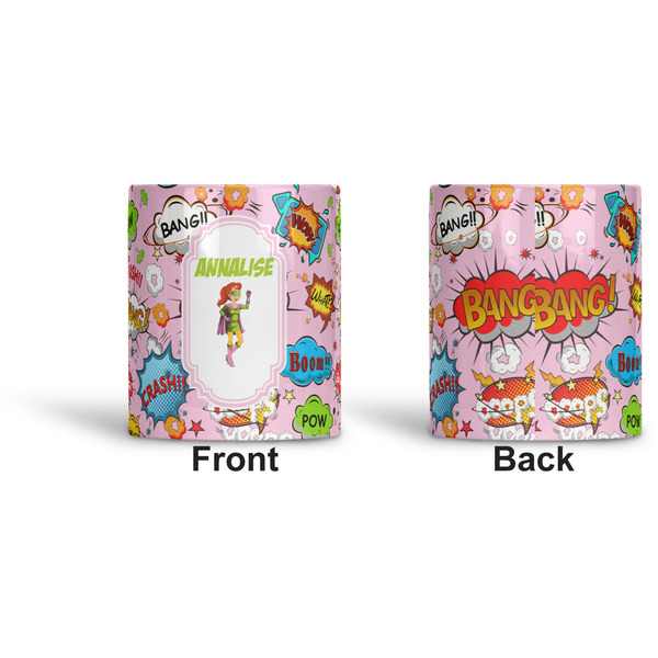 Woman Superhero Ceramic Pen Holder - Apvl