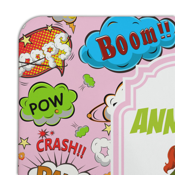 Woman Superhero Coaster Set - DETAIL