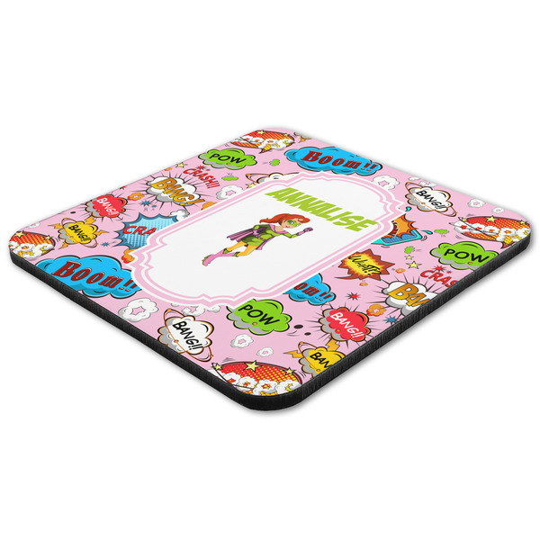 Woman Superhero Coaster Set - FLAT (one)