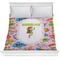 Woman Superhero Comforter - Full / Queen (Personalized)