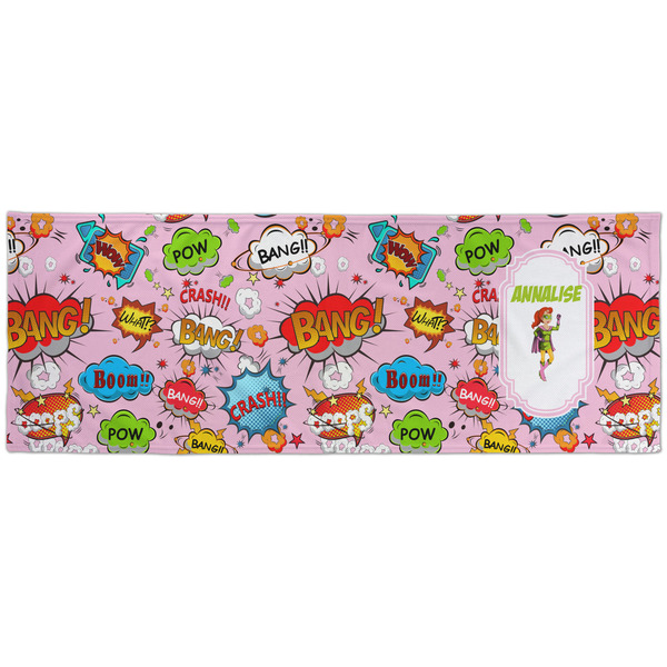 Woman Superhero Cooling Towel- Approval