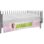 Woman Superhero Crib Skirt (Personalized)