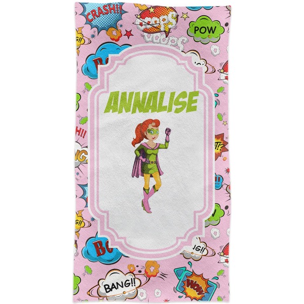 Woman Superhero Crib Comforter/Quilt - Apvl