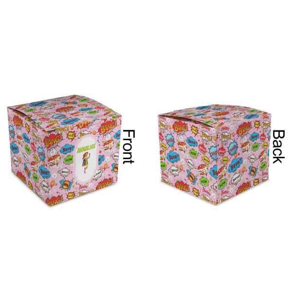 Woman Superhero Cubic Gift Box - Approval