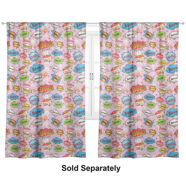 Woman Superhero Curtains