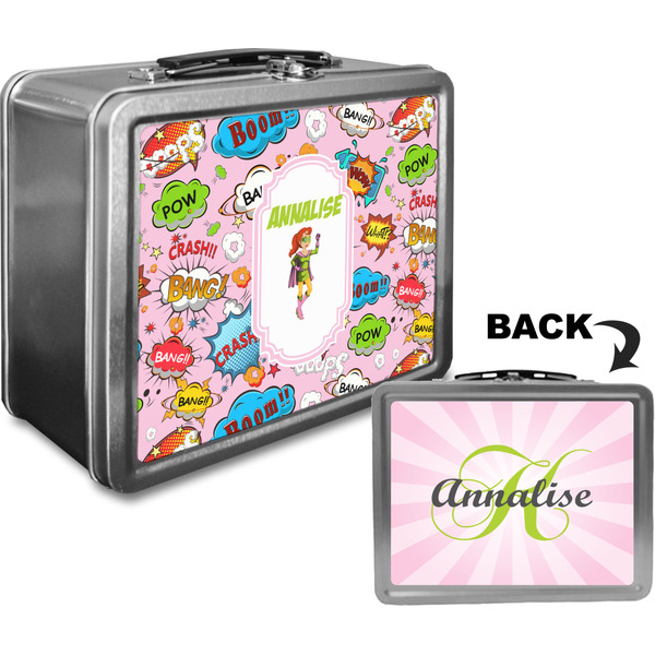 Woman Superhero Custom Lunch Box / Tin Approval