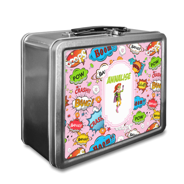 Custom Woman Superhero Lunch Box (Personalized)