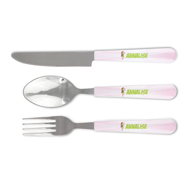Custom Woman Superhero Cutlery Set (Personalized)