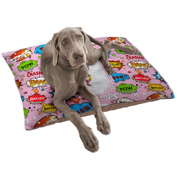 Woman Superhero Dog Bed - Large LIFESTYLE