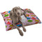 Woman Superhero Dog Bed - Large w/ Name or Text