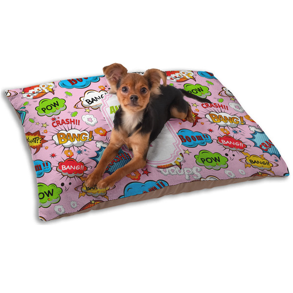 Woman Superhero Dog Bed - Small LIFESTYLE