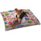 Woman Superhero Dog Bed - Small w/ Name or Text