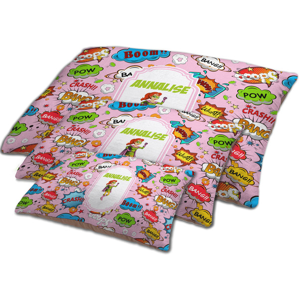 Woman Superhero Dog Beds - MAIN (sm, med, lrg)