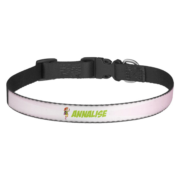 Custom Woman Superhero Dog Collar (Personalized)