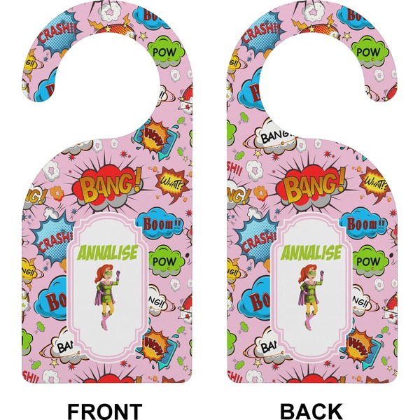 Woman Superhero Door Hanger (Approval)