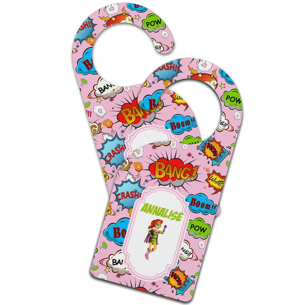 Woman Superhero Door Hanger - MAIN