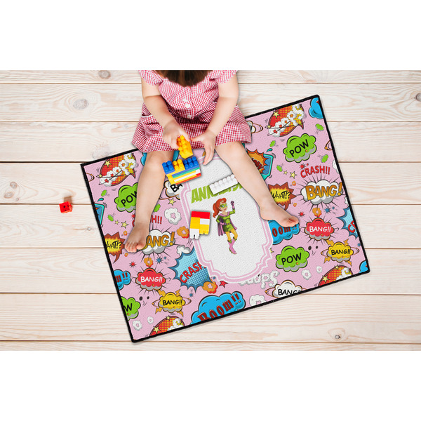 Woman Superhero Door Mats - LIFESTYLE kid