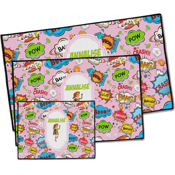 Woman Superhero Door Mats - PARENT MAIN
