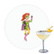 Woman Superhero Drink Topper - Large - Single with Drink