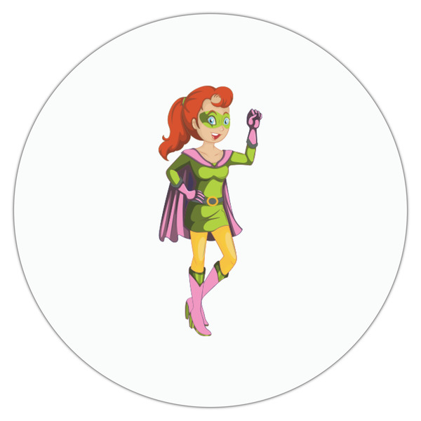Woman Superhero Drink Topper - Small - Single