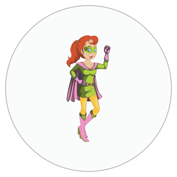 Woman Superhero Drink Topper - XLarge - Single