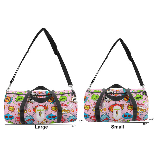Woman Superhero Duffle Bag Small and Large