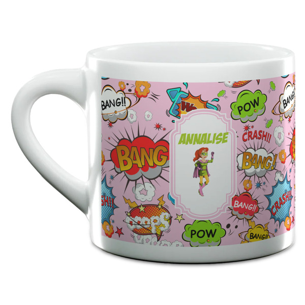 Woman Superhero Espresso Cup - 6oz (Double Shot) (MAIN)