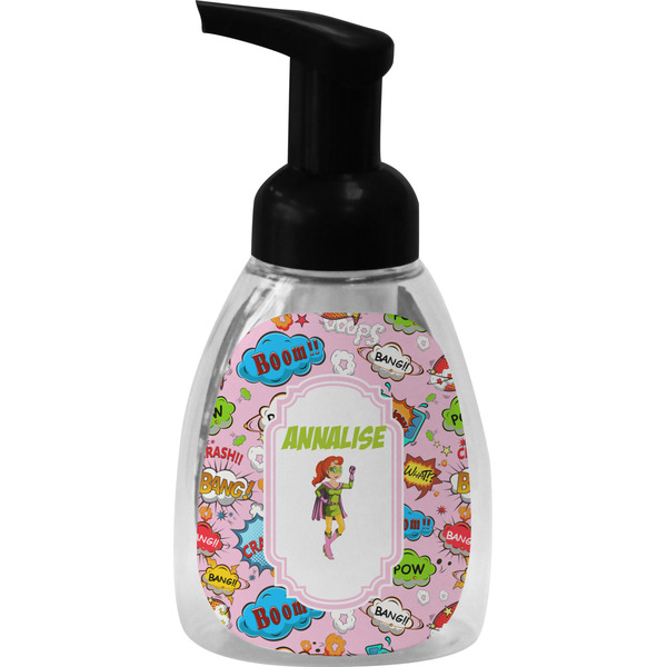 Woman Superhero Foam Soap Bottle