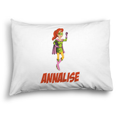 Woman Superhero Pillow Case - Standard - Graphic