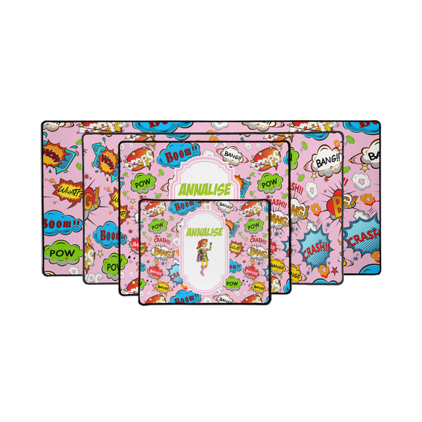 Woman Superhero Gaming Mats - PARENT/MAIN