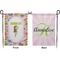 Woman Superhero Garden Flag - Double Sided Front and Back