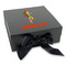 Woman Superhero Gift Box with Magnetic Lid - Black