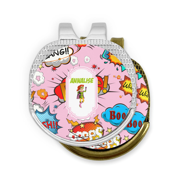 Woman Superhero Golf Ball Marker Hat Clip - PARENT/MAIN