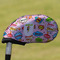 Woman Superhero Golf Club Iron Cover - Single (Personalized)