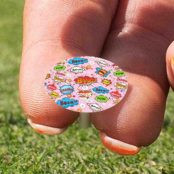 Woman Superhero Golf Tees & Ball Markers Set - Marker