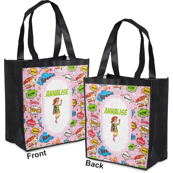 Woman Superhero Grocery Bag - Apvl