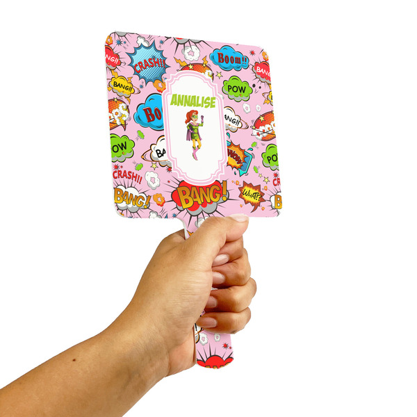 Woman Superhero Hand Mirrors - Alt View