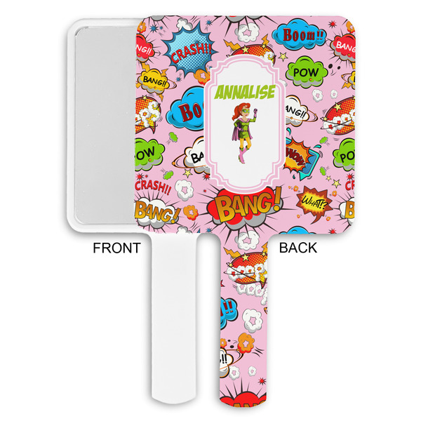 Woman Superhero Hand Mirrors - Approval