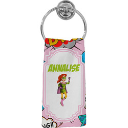 Woman Superhero Hand Towel - Full Print (Personalized)