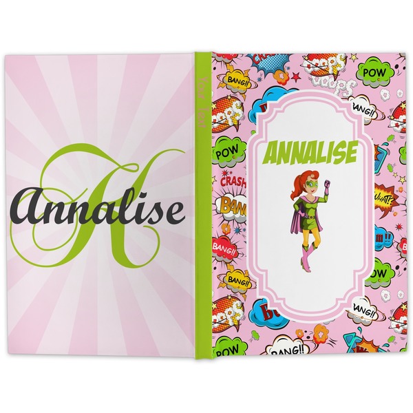 Woman Superhero Hard Cover Journal - Apvl