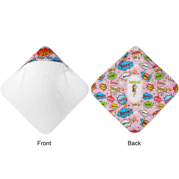 Woman Superhero Hooded Baby Towel- Approval