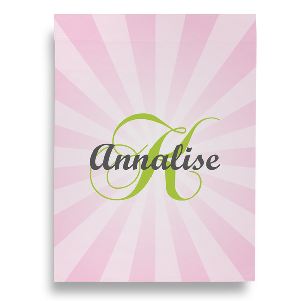 Woman Superhero House Flags - Double Sided - BACK