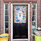 Woman Superhero House Flags - Double Sided - (Over the door) LIFESTYLE