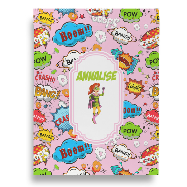 Woman Superhero House Flags - Single Sided - FRONT