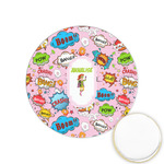 Woman Superhero Printed Cookie Topper - 1.25" (Personalized)